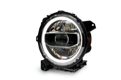 DV8 Offroad Jeep JL & JT LED Headlights Chrome by DV8 Offroad