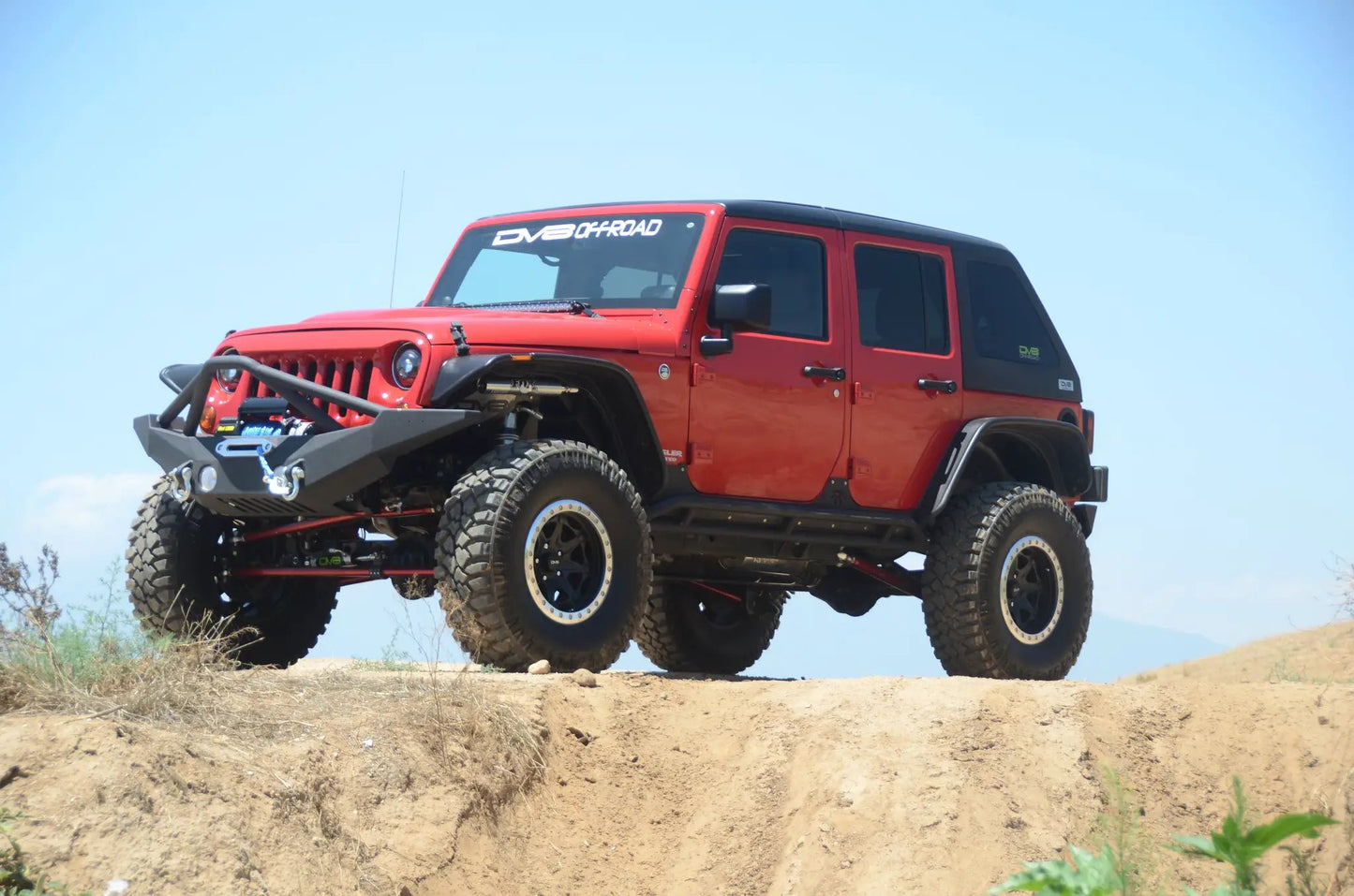 DV8 Offroad 07-18 Jeep JK 4-Door Hard Top; Fastback