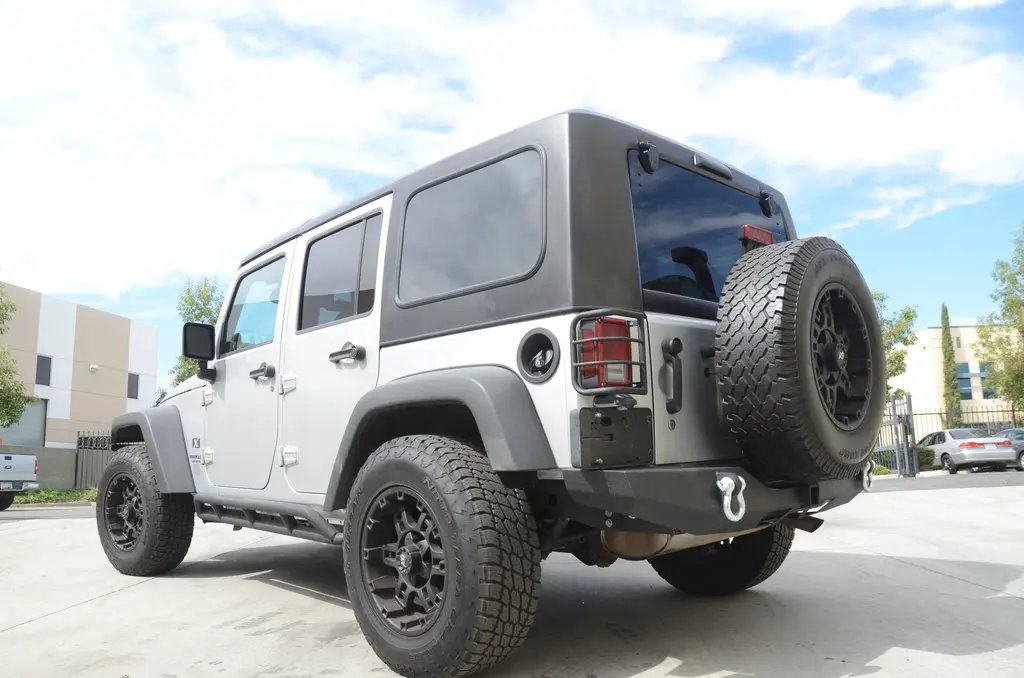 DV8 Offroad Jeep JK 4-Door Square Back Hard Top by DV8 Offroad