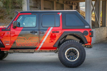 DV8 Offroad 18+Jeep JL 4-Door Hard Top; Fastback by DV8 Offroad