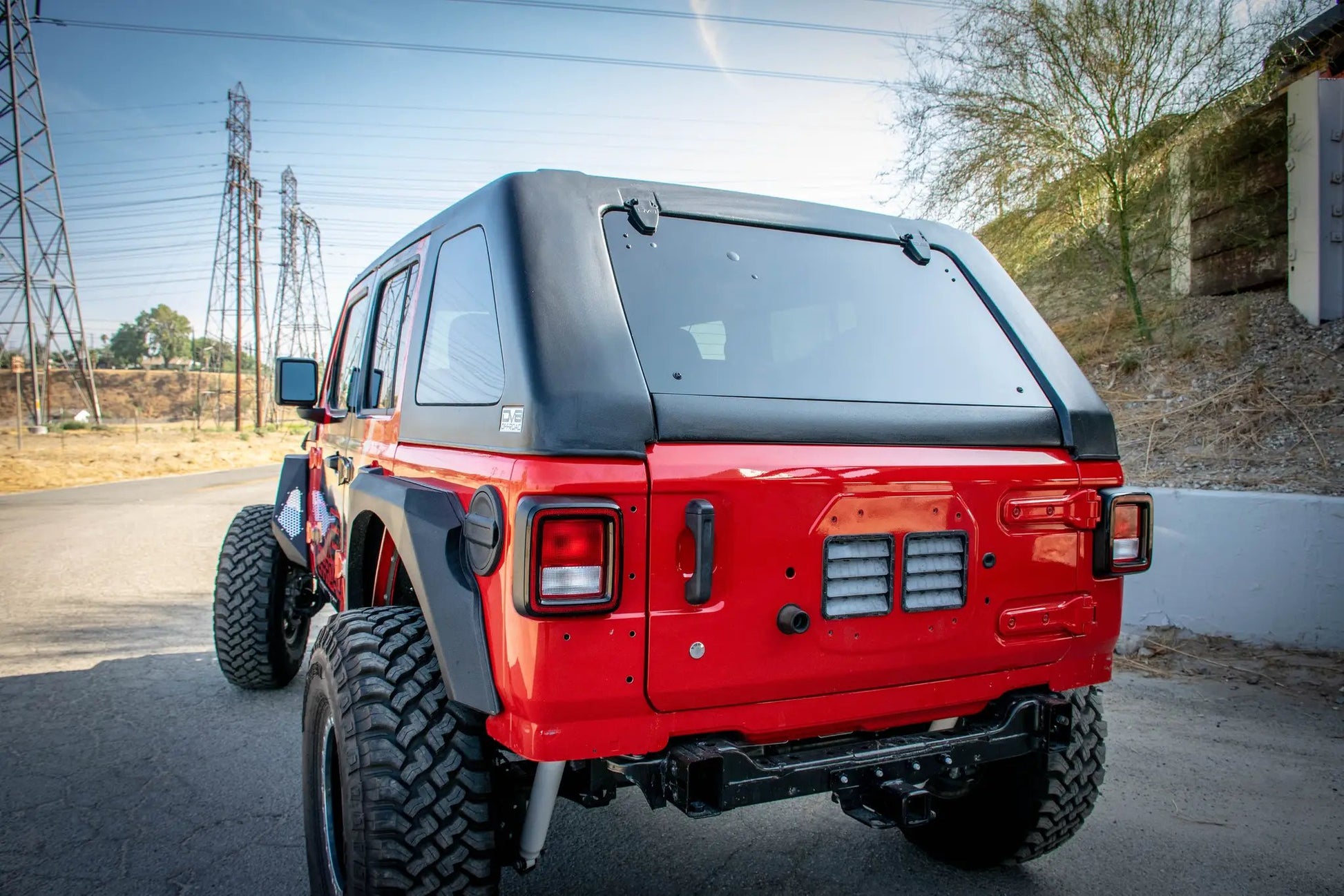 DV8 Offroad 18+Jeep JL 4-Door Hard Top; Fastback by DV8 Offroad