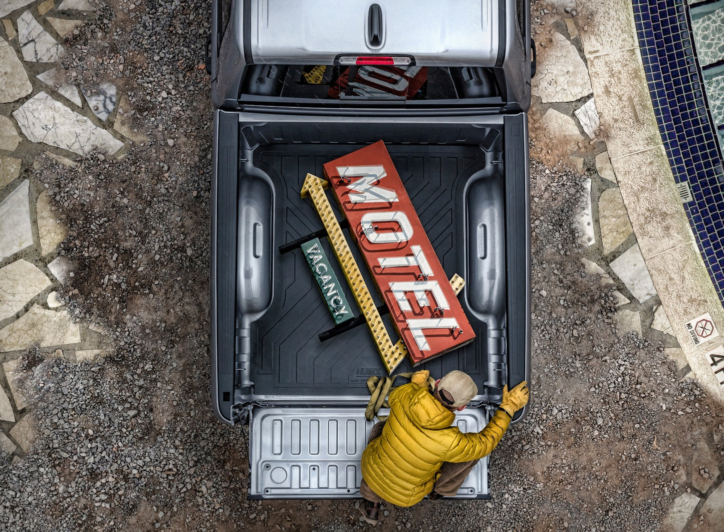 Husky Liners Truck Bed Mat - Heavy Duty Bed Mat