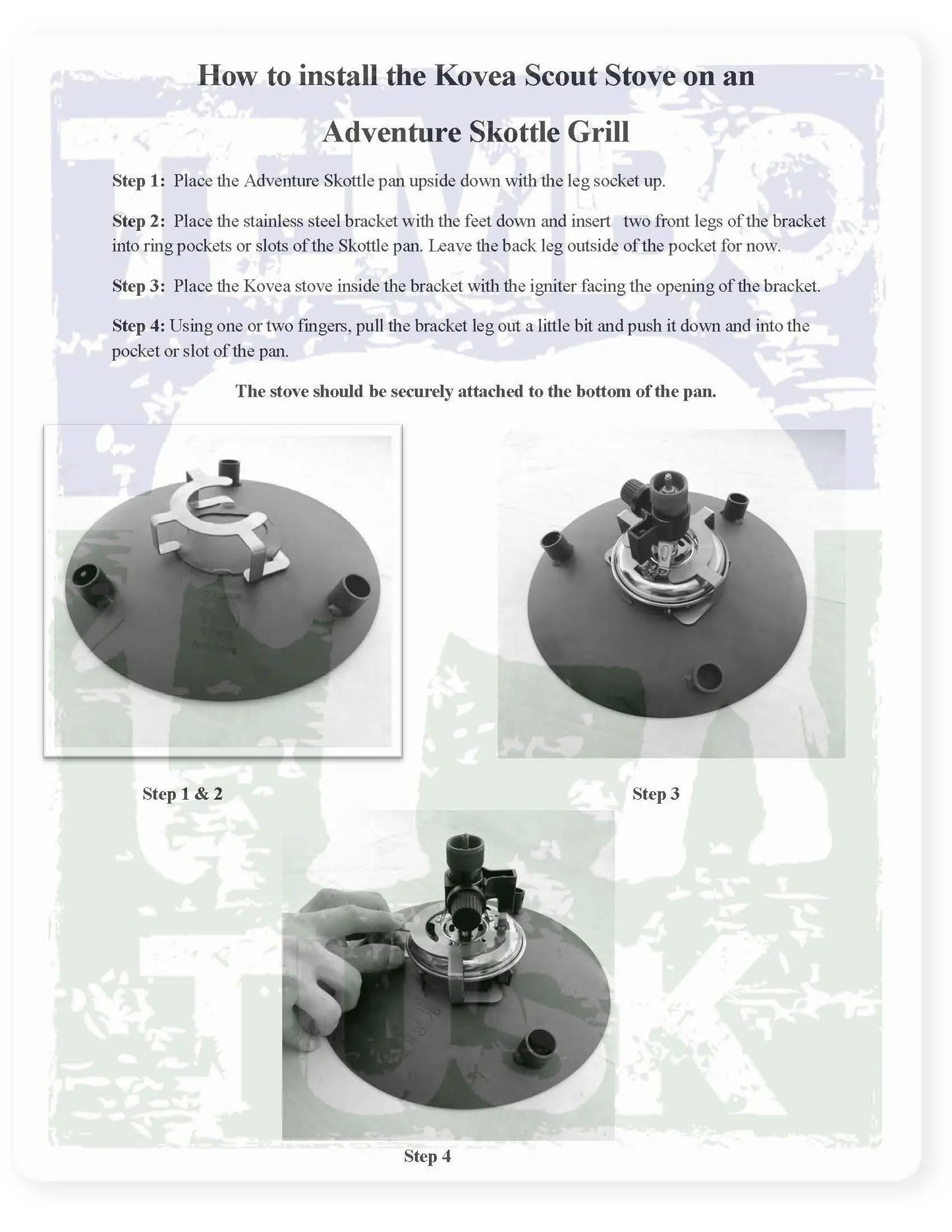 Tembo Tusk Adventure Skottle Grill Kit by Tembo Wholesale