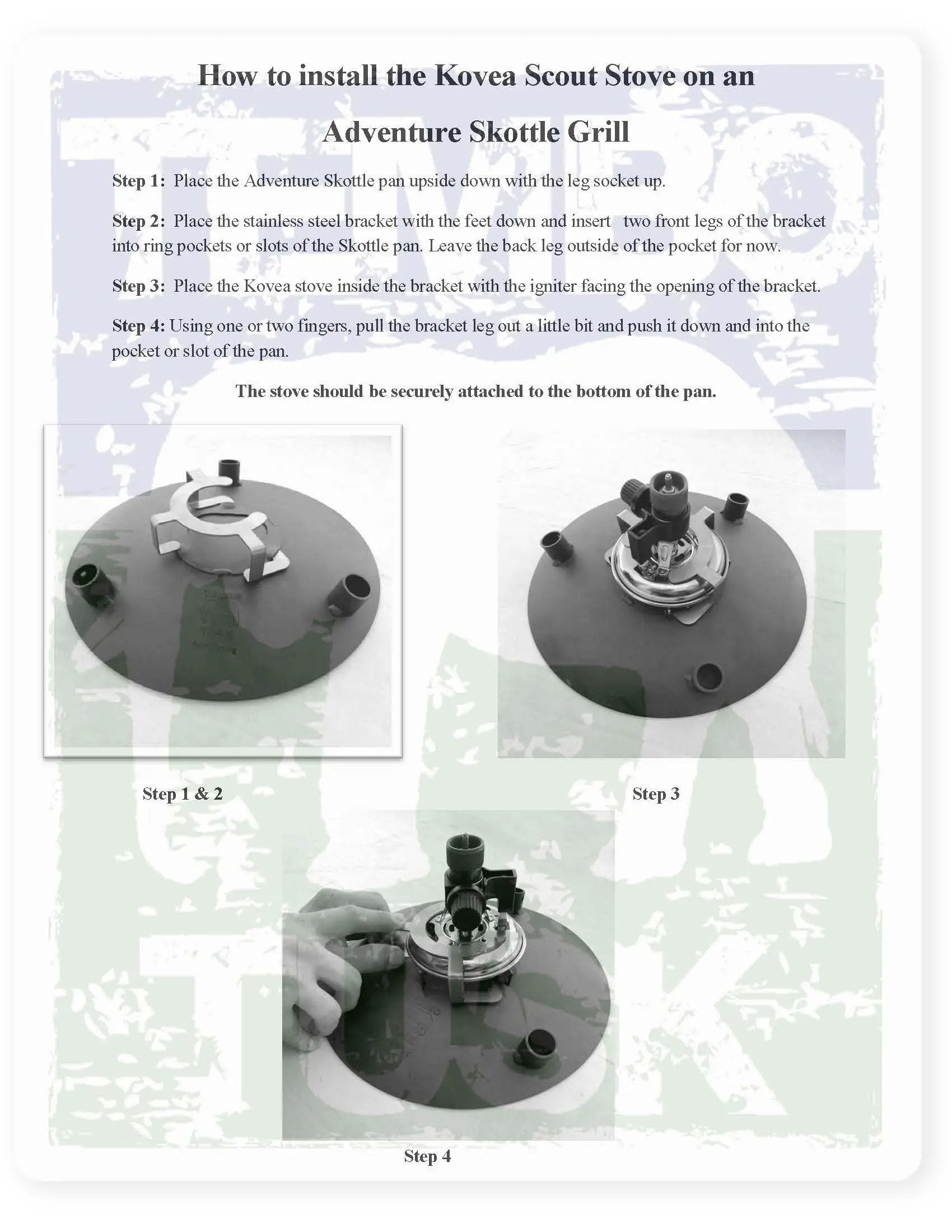 Tembo Tusk Adventure Skottle Grill Kit by Tembo Wholesale