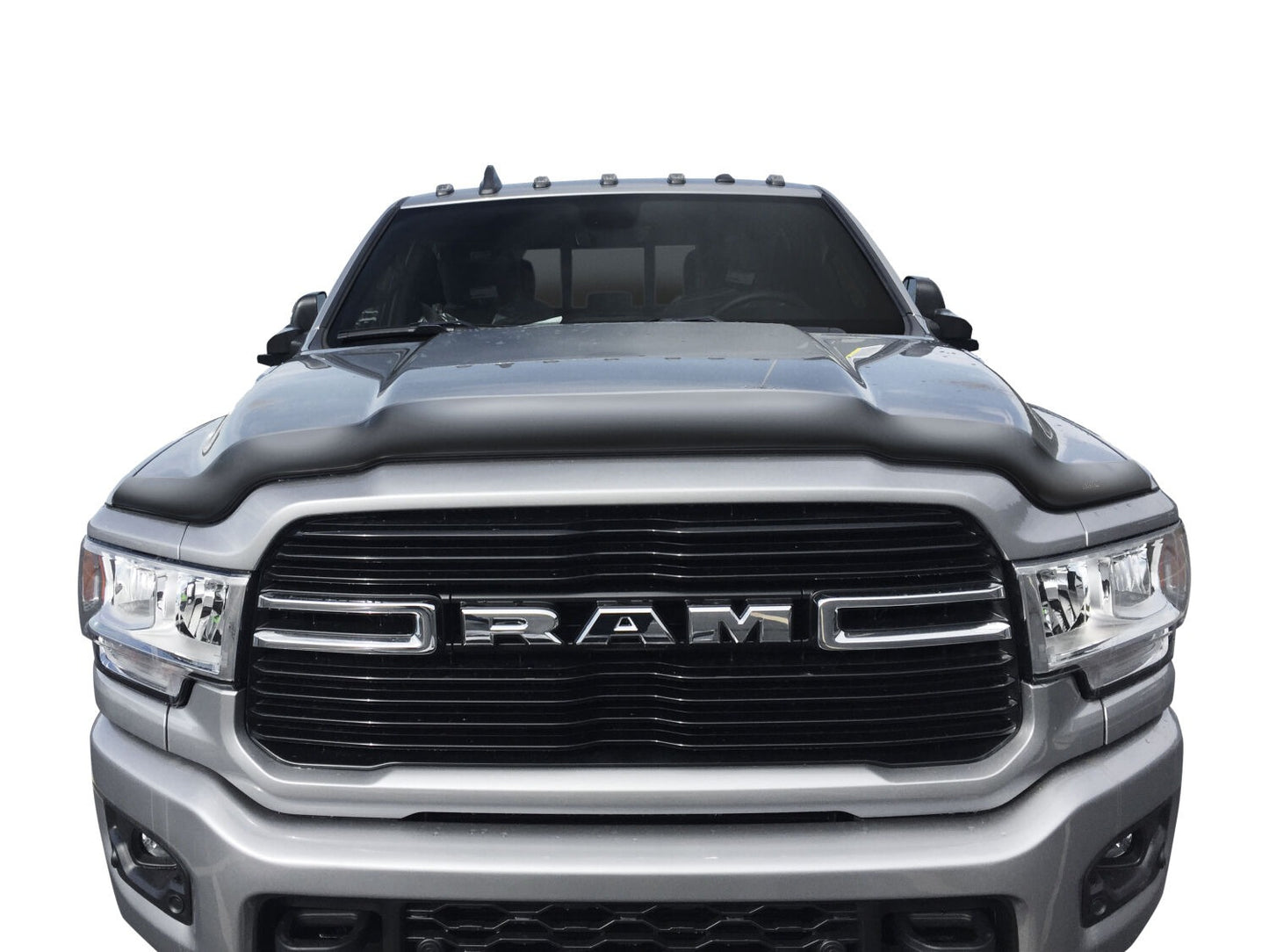 Husky Liners Aeroskin Hood Protector - Matt Black Low Profile