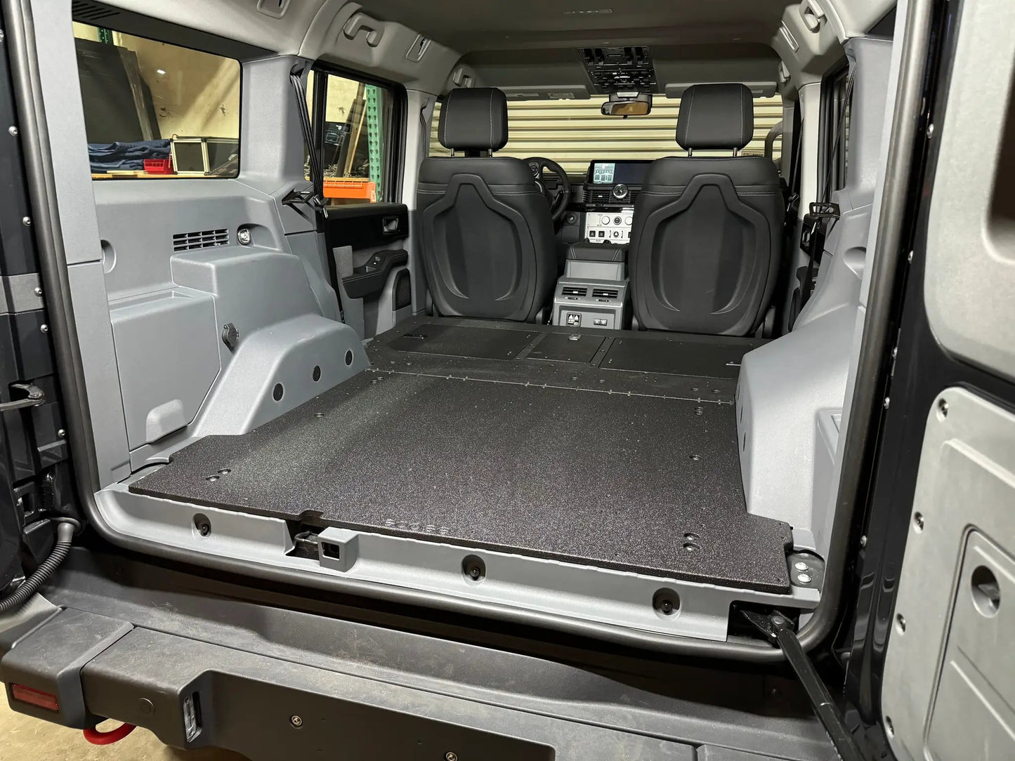 Ineos - Grenadier - 2024-Present - 1st Gen - Explore Series - Second Row Seat Delete Plate System by Goose Gear