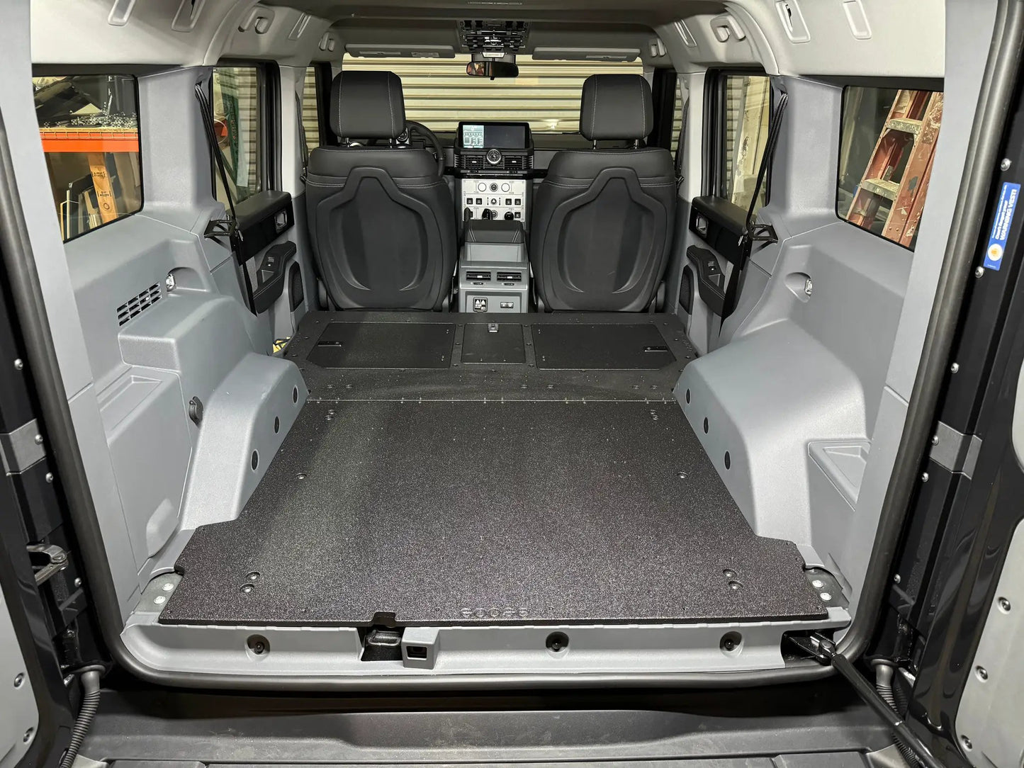 Ineos - Grenadier - 2024-Present - 1st Gen - Explore Series - Second Row Seat Delete Plate System by Goose Gear