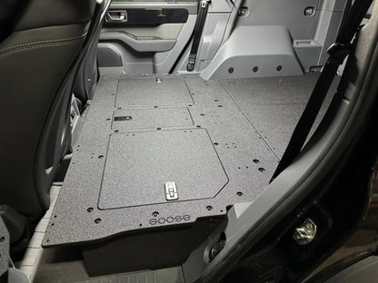 Ineos - Grenadier - 2024-Present - 1st Gen - Explore Series - Second Row Seat Delete Plate System by Goose Gear