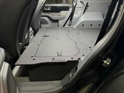 Ineos - Grenadier - 2024-Present - 1st Gen - Explore Series - Second Row Seat Delete Plate System by Goose Gear