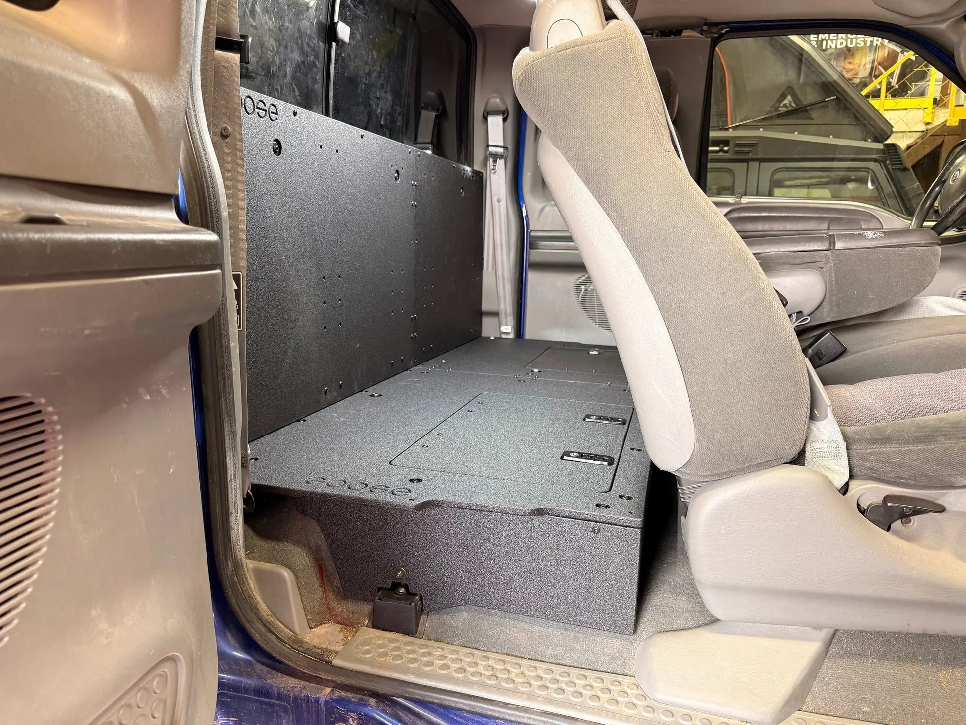 Ford - F250-350 - 1999-2007 - 1st Gen - Super Cab - Explore Series - Second Row Seat Delete - 100% by Goose Gear