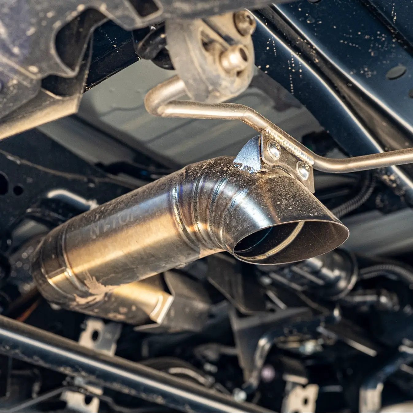 NYTOP 2025-Current Toyota 4Runner Titanium Axle Dump Exhaust by NYTOP