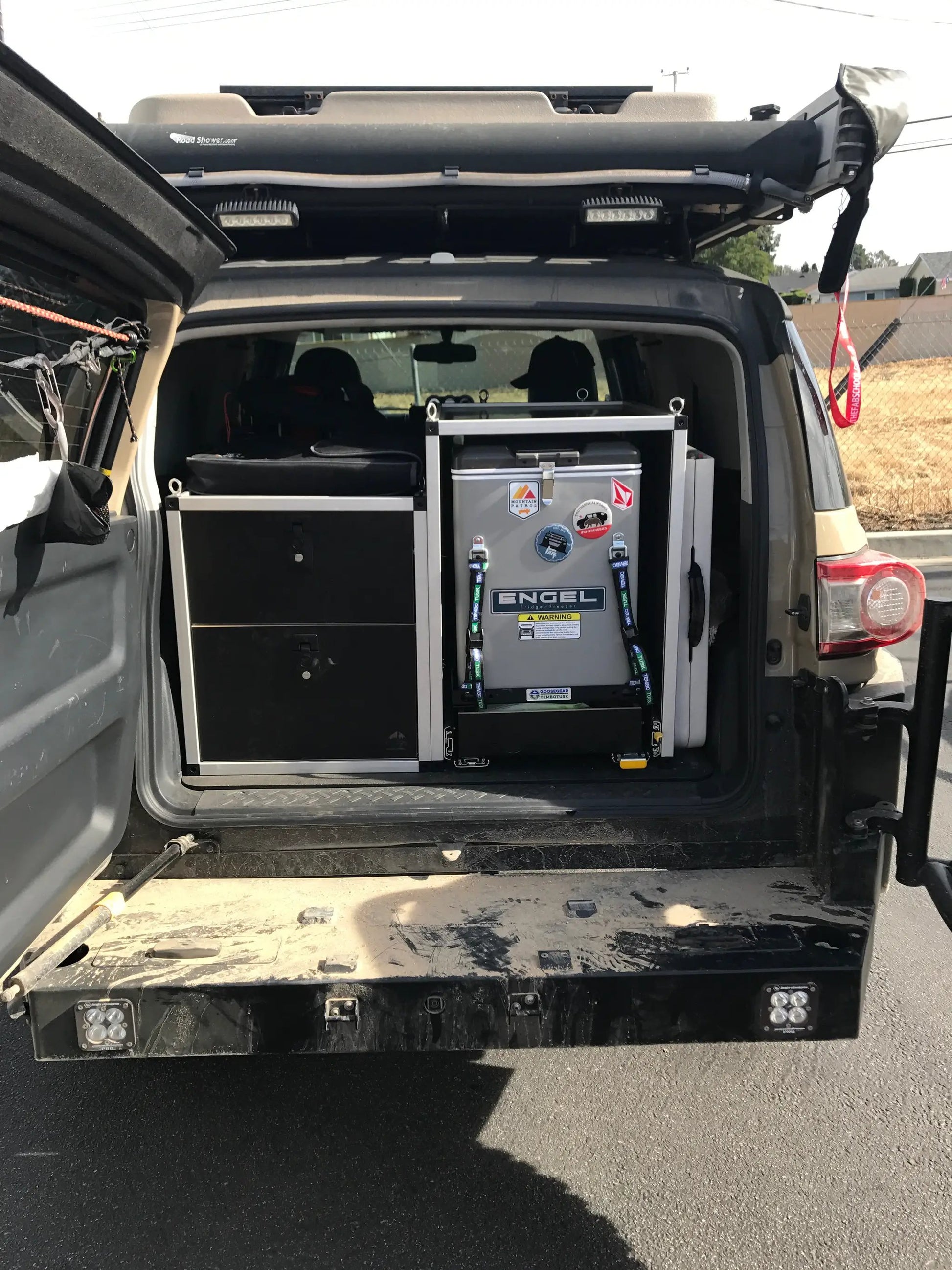 Toyota FJ Cruiser 2006-2014 - Rear Plate System by Goose Gear