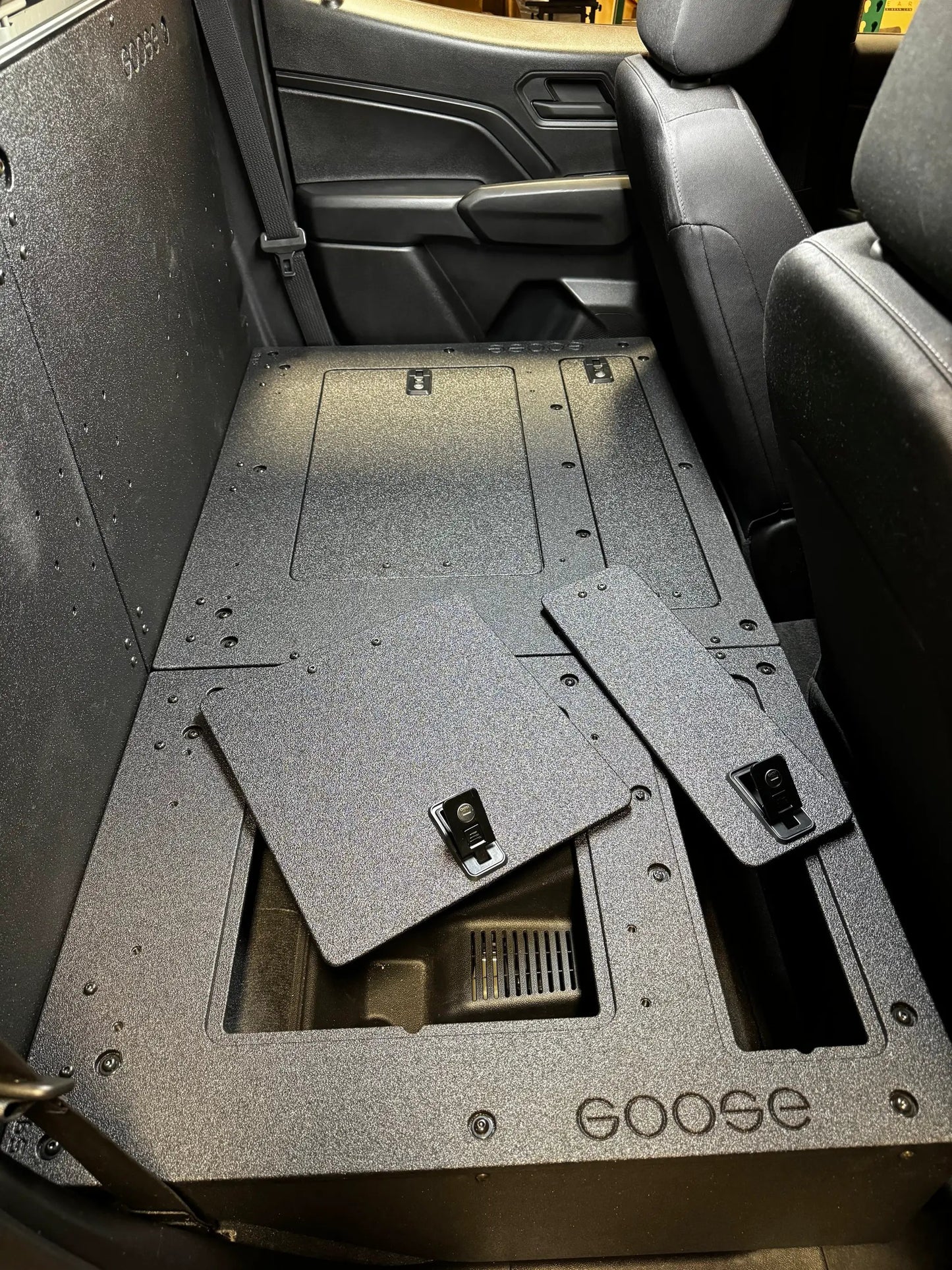 Chevy Colorado - GMC Canyon - 2023-Present - 3rd Gen - Explore Series - Second Row - Seat Delete - 100% by Goose Gear