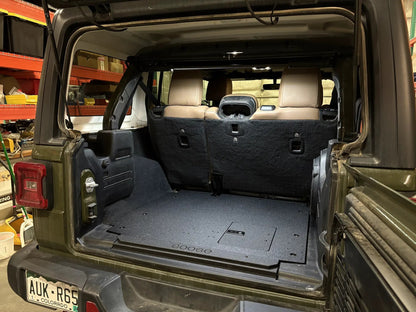 Jeep Wrangler 2018-2023 JLU 4 Door - Rear Plate System by Goose Gear