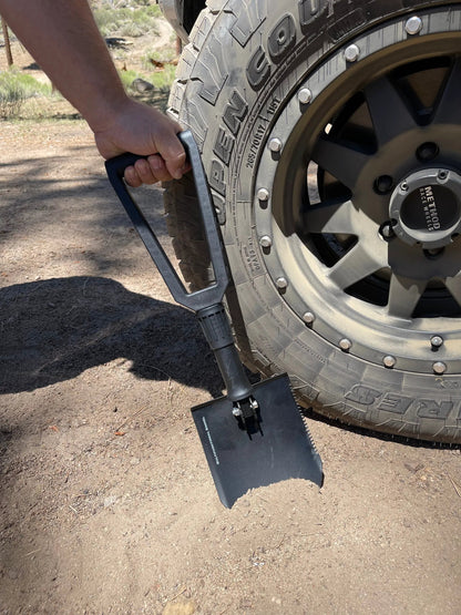 OVS Multi Functional Military Style Utility Shovel with Nylon Carrying Case by OVS