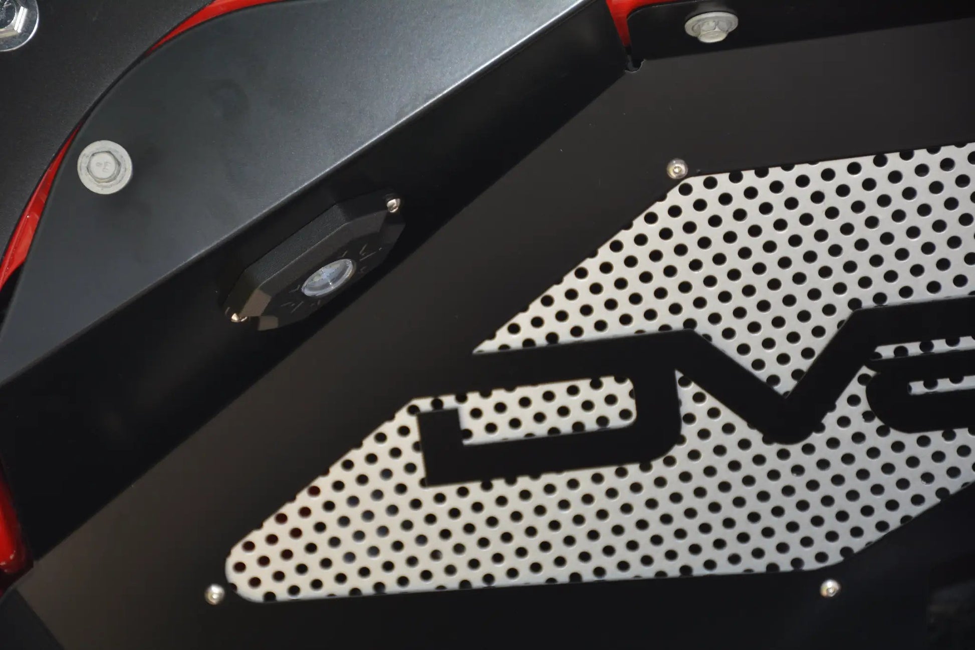 DV8 Offroad Jeep JK Front Inner Fenders With Rock Lights Black by DV8 Offroad