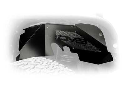DV8 Offroad Jeep JK Front Inner Fenders Black Or Raw by DV8 Offroad