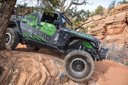 DV8 Offroad Jeep JK Front Inner Fenders Black Or Raw by DV8 Offroad