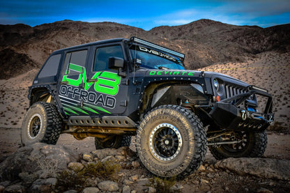 DV8 Offroad Jeep JK Front Inner Fenders Black Or Raw by DV8 Offroad
