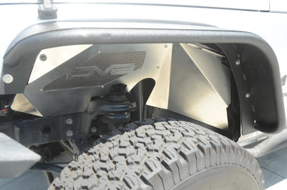 DV8 Offroad Jeep JK Front Inner Fenders Black Or Raw by DV8 Offroad