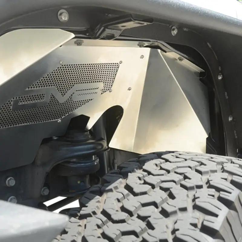 DV8 Offroad 07-18 Jeep JK Inner Fender; Front; Raw Finish by DV8 Offroad