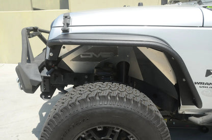 DV8 Offroad 07-18 Jeep JK Inner Fender; Front; Raw Finish by DV8 Offroad