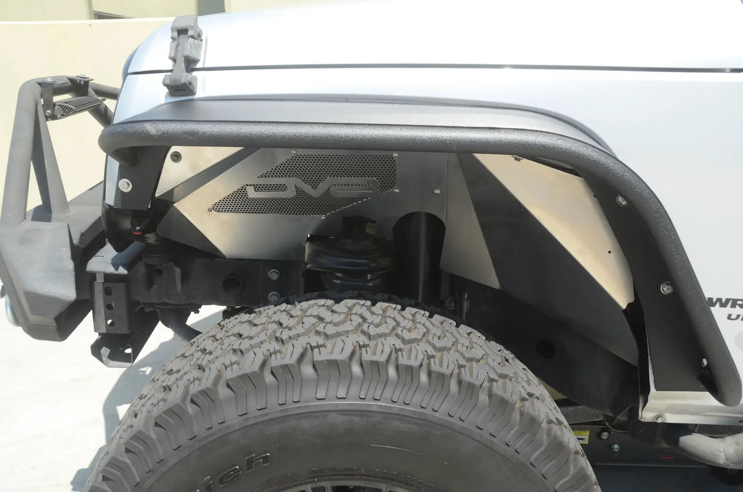 DV8 Offroad Jeep JK Front Inner Fenders Black Or Raw by DV8 Offroad