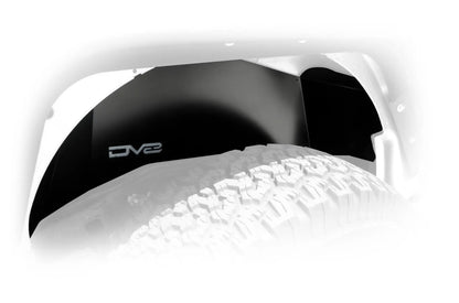 DV8 Offroad Jeep JK Rear Inner Fenders Black Or Raw by DV8 Offroad