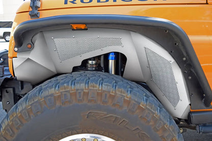 DV8 Offroad 07-18 Jeep JK Inner Fender; Front; Raw Finish by DV8 Offroad