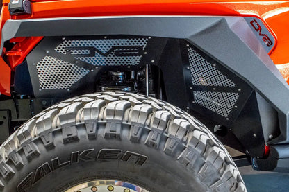 DV8 Offroad Jeep JL & JT Front Inner Fenders Black Or Raw by DV8 Offroad