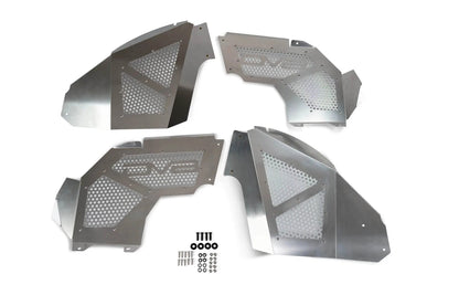 DV8 Offroad Jeep JL & JT Front Inner Fenders Black Or Raw by DV8 Offroad