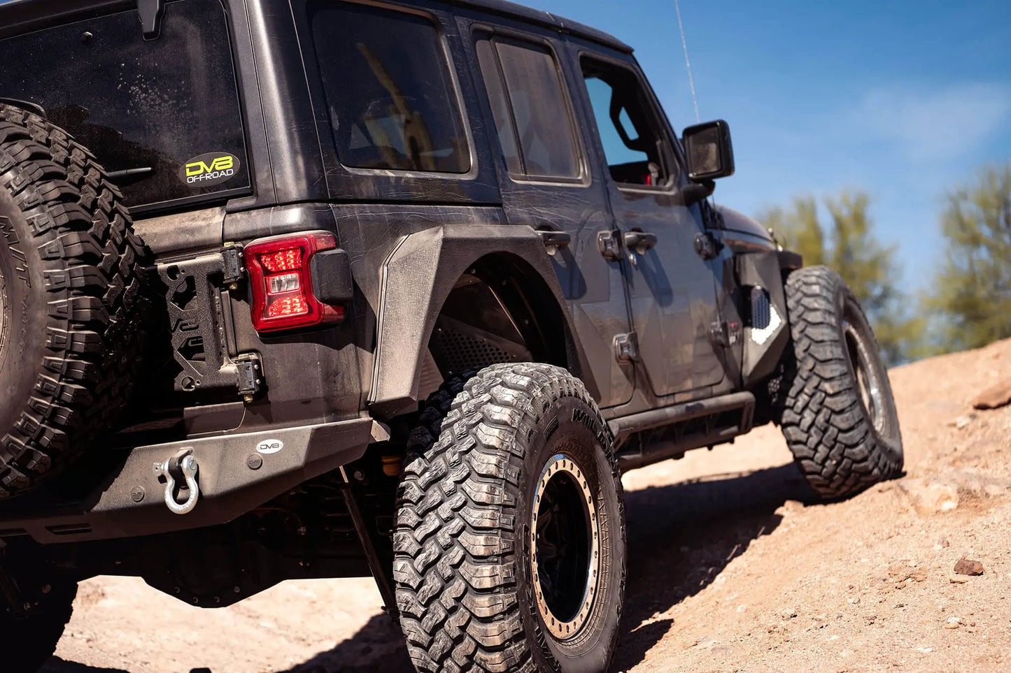 DV8 Offroad Jeep JL & JT Front Inner Fenders Black Or Raw by DV8 Offroad