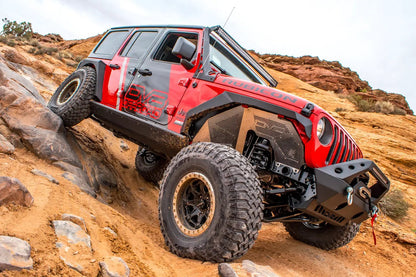 DV8 Offroad Jeep JL & JT Front Inner Fenders Black Or Raw by DV8 Offroad