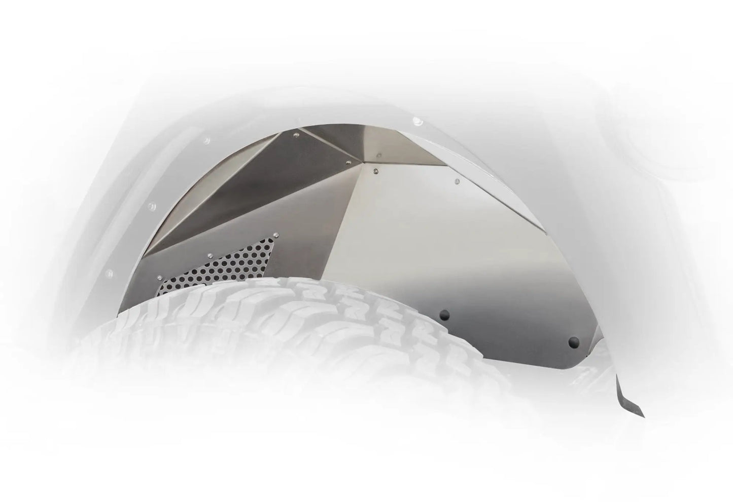 DV8 Offroad Jeep JL Rear Inner Fenders Black Or Raw by DV8 Offroad