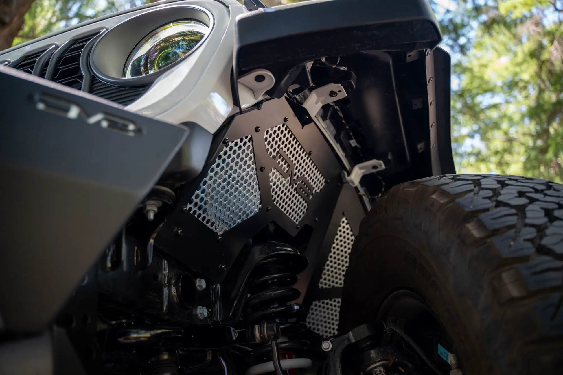 DV8 Offroad Jeep Wrangler JL & Gladiator JT Front Inner Fenders by DV8 Offroad