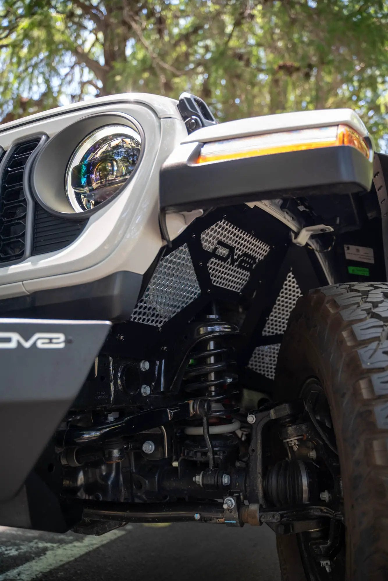 DV8 Offroad Jeep Wrangler JL & Gladiator JT Front Inner Fenders by DV8 Offroad