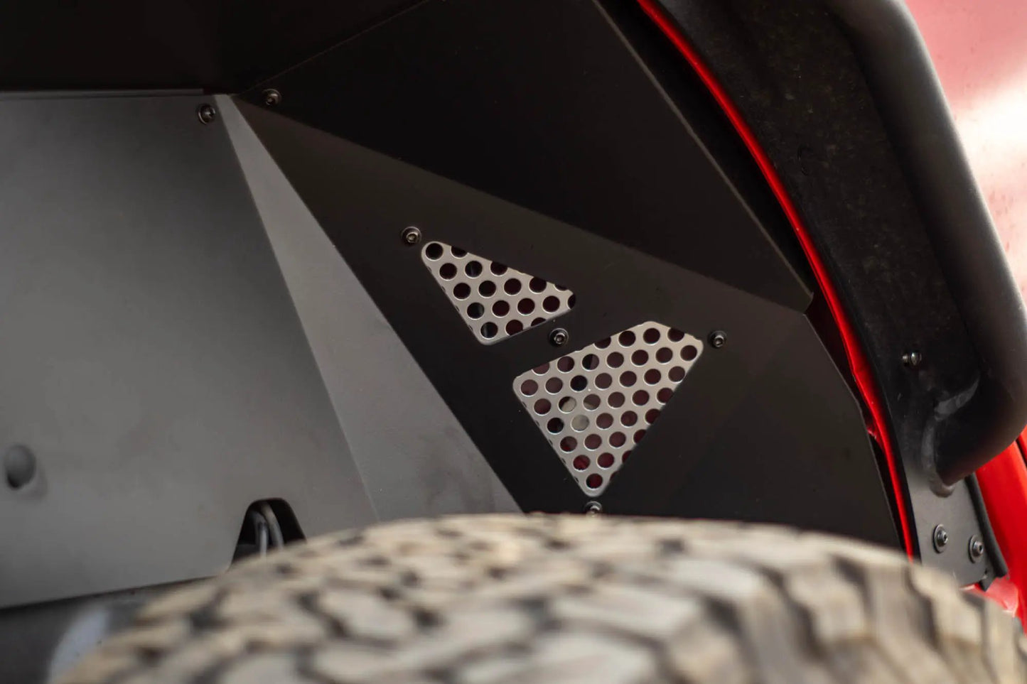 DV8 Offroad 2018-2024 Jeep Wrangler JL Rear Inner Fenders by DV8 Offroad