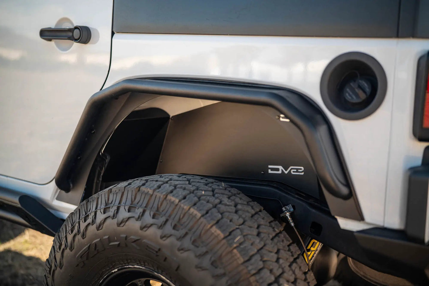 DV8 Offroad 2007-2018 Jeep Wrangler JK Rear Inner Fenders by DV8 Offroad