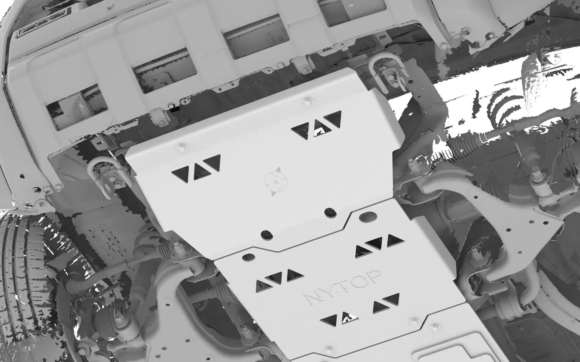 NYTOP 2025-Current Toyota 4Runner Skid Plate Assembly by NYTOP