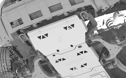 NYTOP 2025-Current Toyota 4Runner Skid Plate Assembly by NYTOP