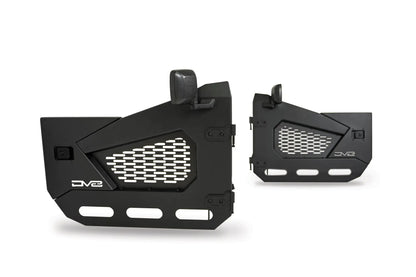 DV8 Offroad Jeep Wrangler JL & Gladiator JT Spec Series Half Doors Front Set by DV8 Offroad