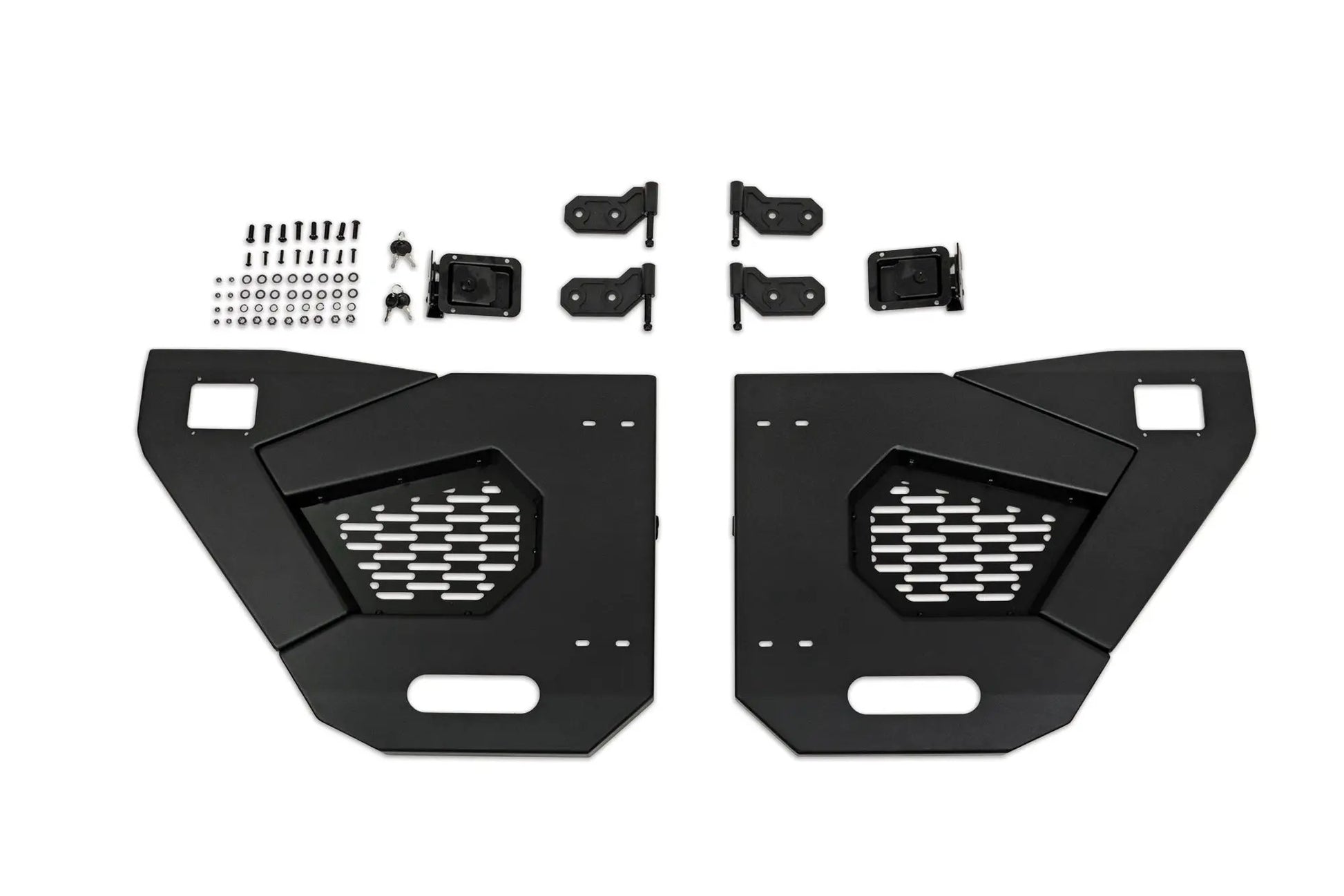 DV8 Offroad Jeep Wrangler JL & Gladiator JT Spec Series Half Doors Rear Set by DV8 Offroad
