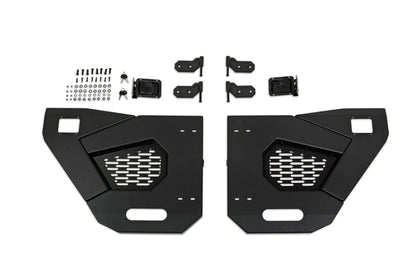 DV8 Offroad Jeep Wrangler JL & Gladiator JT Spec Series Half Doors Rear Set by DV8 Offroad