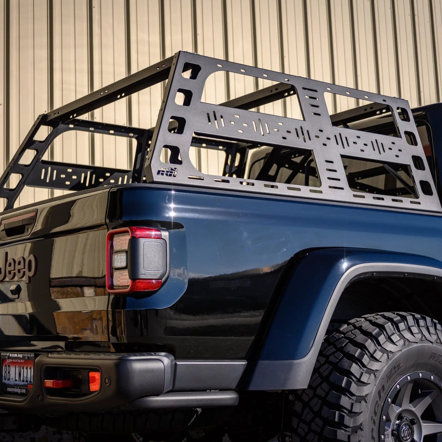 CBI Jeep Gladiator (JT) Cab Height Bed Rack by CBI