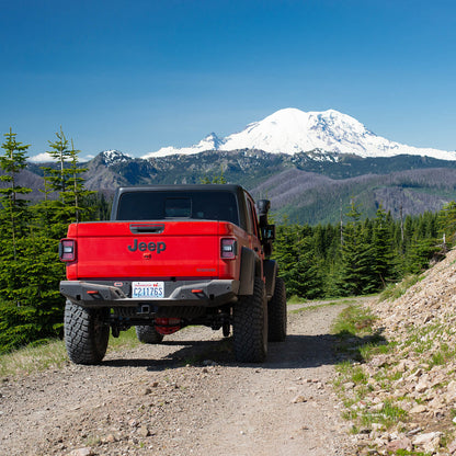 ARB Rear Bumper without Tire Carrier, Vehicle-specific, Finished in Integrit Textured Black Powder Coat