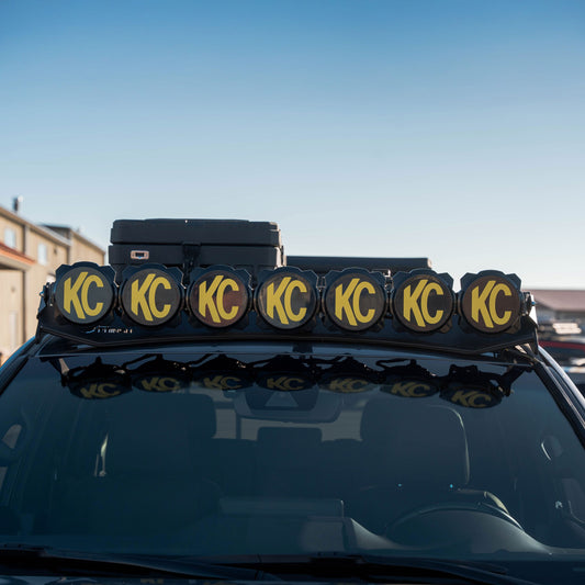 Soportes de barra de luz frontal Prinsu | Cápsulas de luz KC