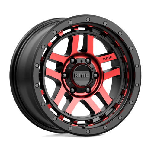 KMC KM540 18X8.5 6X5.5 G-BLK MCH RTCC 00MM by KMC