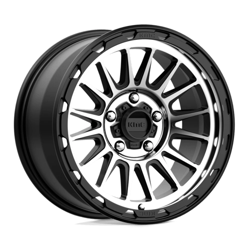 KMC KM542 17X9 5X5.0 S-BLK MACH 18MM by KMC
