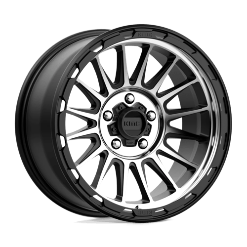KMC KM542 18X9 5X5.0 S-BLK MACH 00MM by KMC