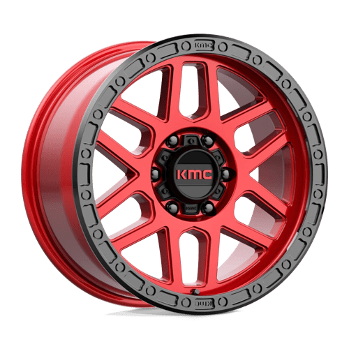 KMC KM544 18X9 6X5.5 C-RED BLK-LP 18MM by KMC